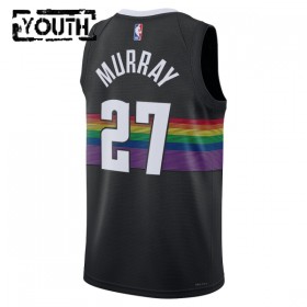 Denver Nuggets Jamal Murray Nike 2025-26 City Edition Musta Lasten Pelipaidat Swingman